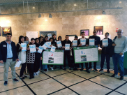 طلاب الثانوية الشاملة يحصلون على درجة الامتياز في الابحاث العلمية لمسابقة لواء تل ابيب